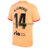 Original Fußballtrikot Atlético Madrid M. Llorente 14 Ausweichtrikot 2022-23 Für Herren